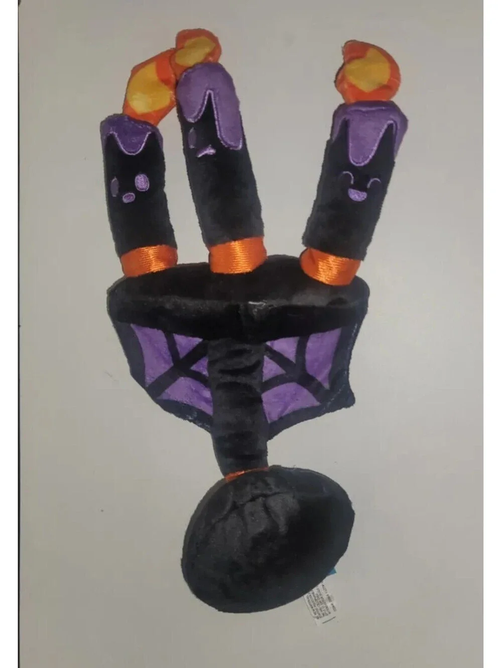 BARKBOX HALLOWEEN SPIDER WEB CANDLEBRA DOG PET TOY
